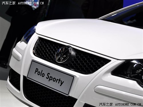 看着更运动 车展实拍大众POLO Sporty 汽车之家