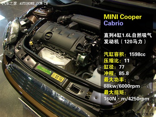 汽车之家 迷你mini mini 09款 cooper cabrio