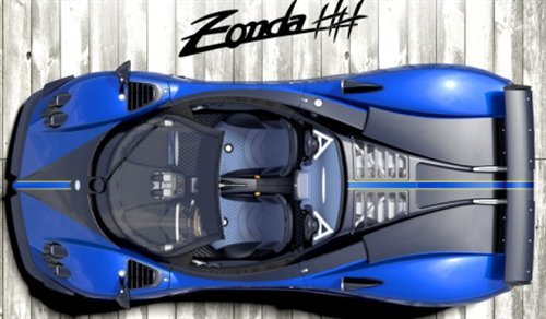 帕加尼Zonda HH图片曝光 将亮相巴黎车展