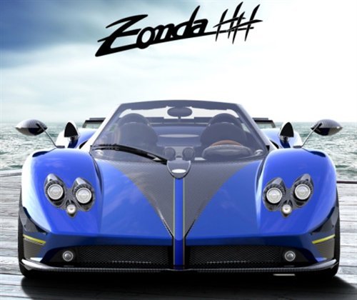 帕加尼Zonda HH图片曝光 将亮相巴黎车展