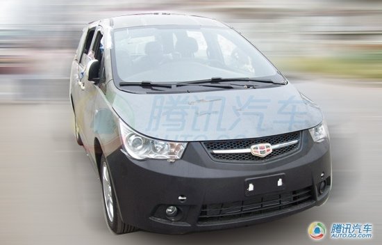 内战升级 帝豪全新MPV车型EV8试装车曝光