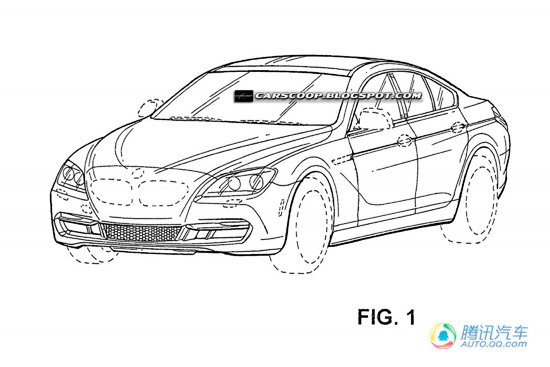 宝马全新四门轿跑车申报图曝光 明年投产