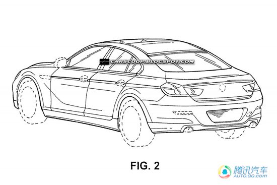 宝马全新四门轿跑车申报图曝光 明年投产