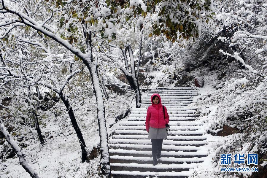 #（生态）（2）寒潮侵袭  我国北方多地迎来降雪